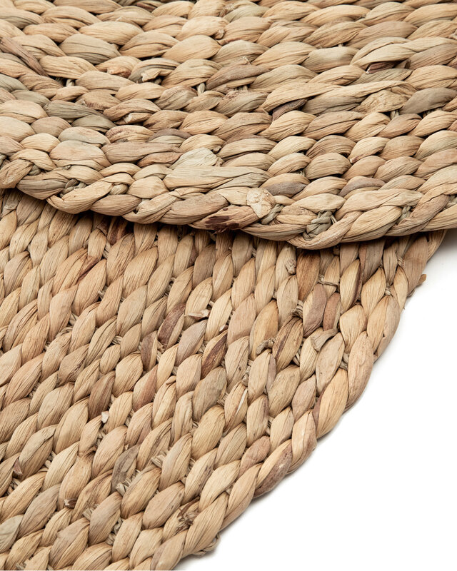 Bazar Bizar The Water Hyacinth Carpet - Naturel - 90 cm