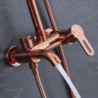 Rene Houtman Rose Gouden Opbouwdouche - Met Handdouche Rene Houtman Rose Gouden Opbouwdouche - Met Handdouche