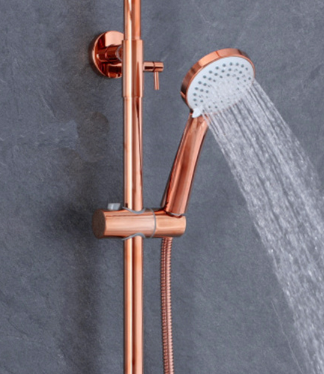 Rene Houtman Rose Gouden Opbouwdouche - Met Handdouche