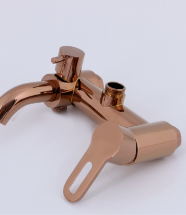 Rene Houtman Rose Gouden Opbouwdouche - Met Handdouche