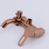 Rene Houtman Rose Gouden Opbouwdouche - Met Handdouche Rene Houtman Rose Gouden Opbouwdouche - Met Handdouche