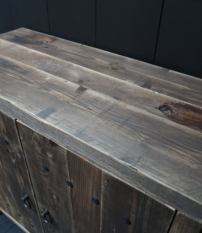 Rene Houtman Wastafelmeubel Teun 90x90x40 cm Naturel Hout