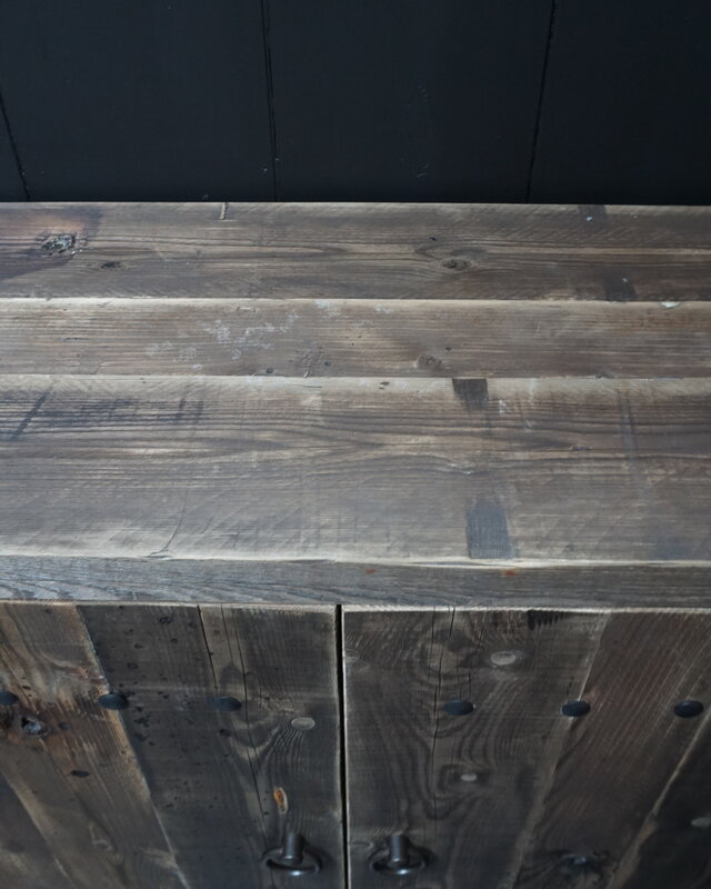 Rene Houtman Wastafelmeubel Teun 90x90x40 cm Naturel Hout