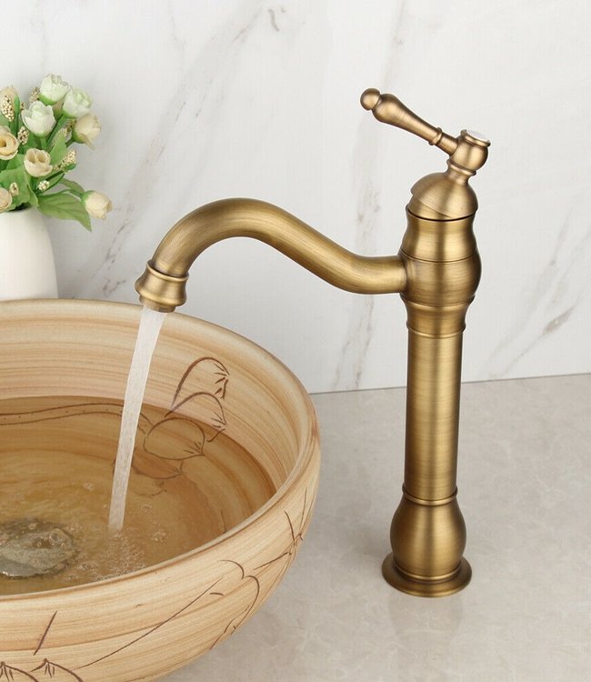 Rene Houtman Bronzen Landelijke Mengkraan - H34 cm