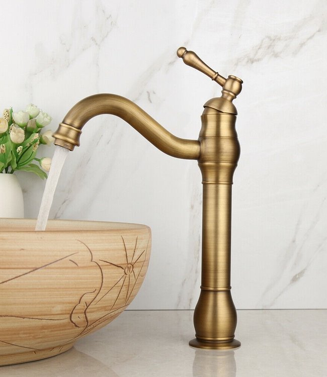 Rene Houtman Bronzen Landelijke Mengkraan - H34 cm