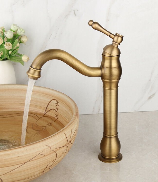 Rene Houtman Bronzen Landelijke Mengkraan - H34 cm