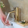 Gouden Kraan Met Sensor - H17,5 cm