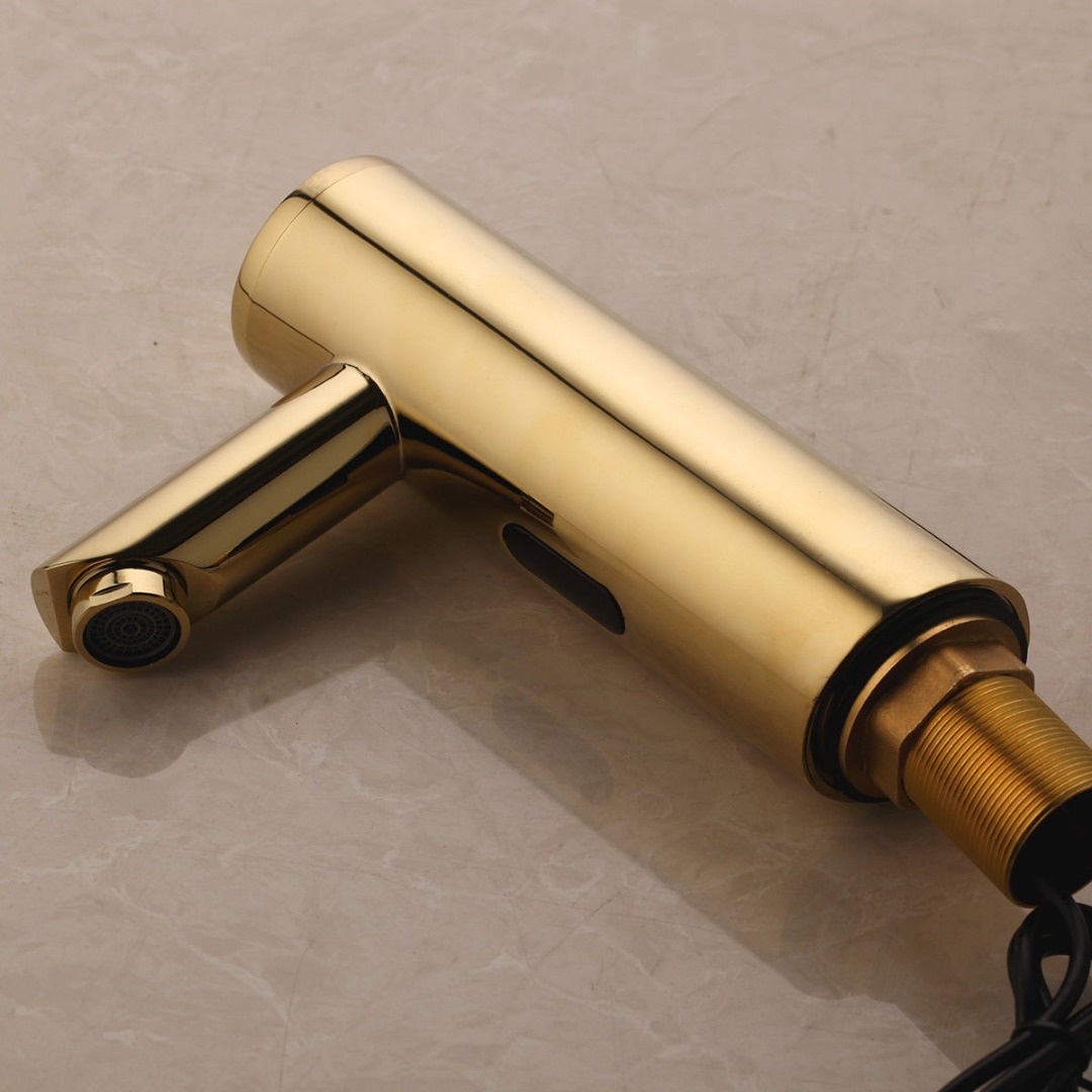 Rene Houtman Gouden Kraan Met Sensor - H17,5 cm