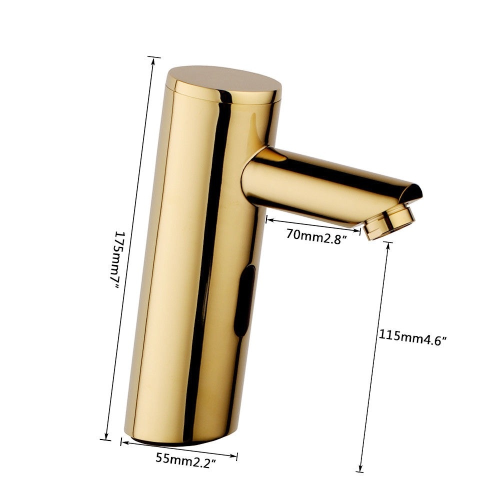 Rene Houtman Gouden Kraan Met Sensor - H17,5 cm