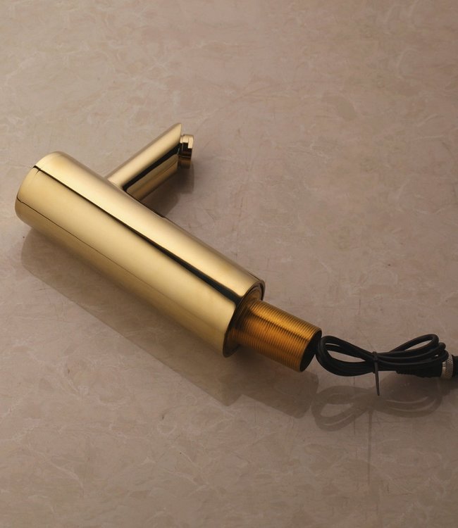 Rene Houtman Gouden Kraan Met Sensor - H17,5 cm