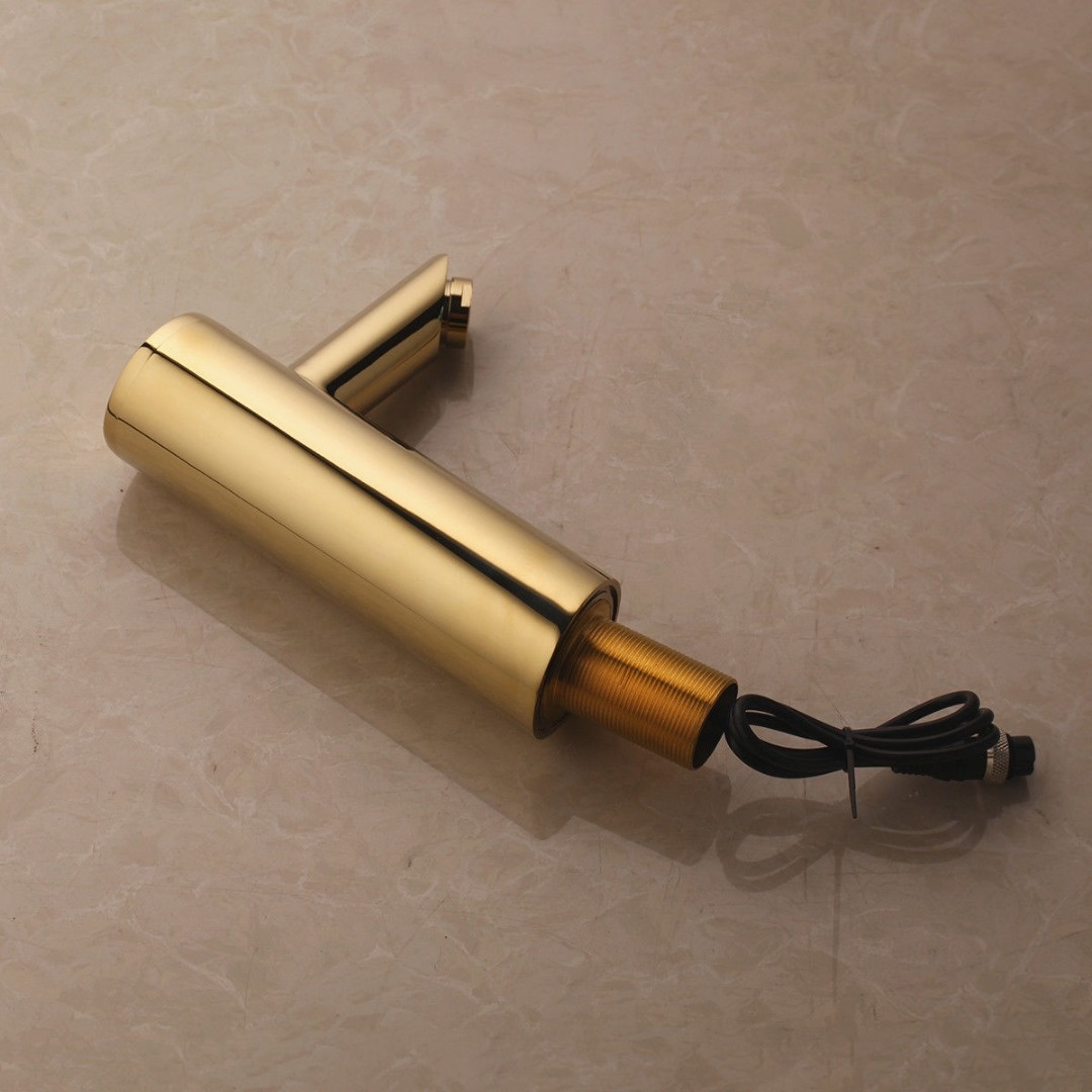 Rene Houtman Gouden Kraan Met Sensor - H17,5 cm