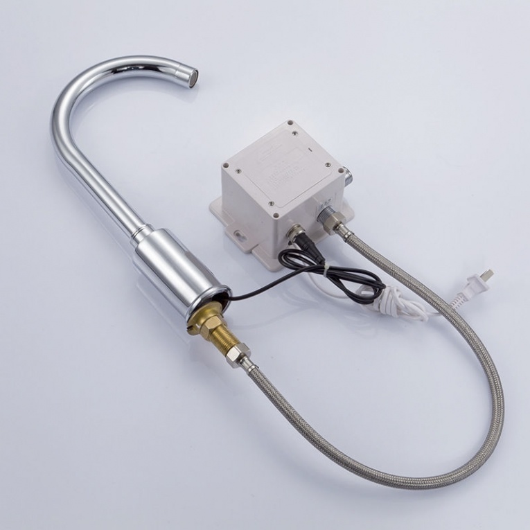 Rene Houtman Chromen Sensor Kraan - H32,5 cm