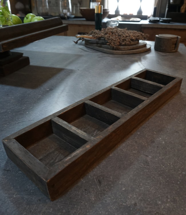 Rene Houtman Serveerplank/Accessoires Oud Hout L60xB15,5xH5 cm