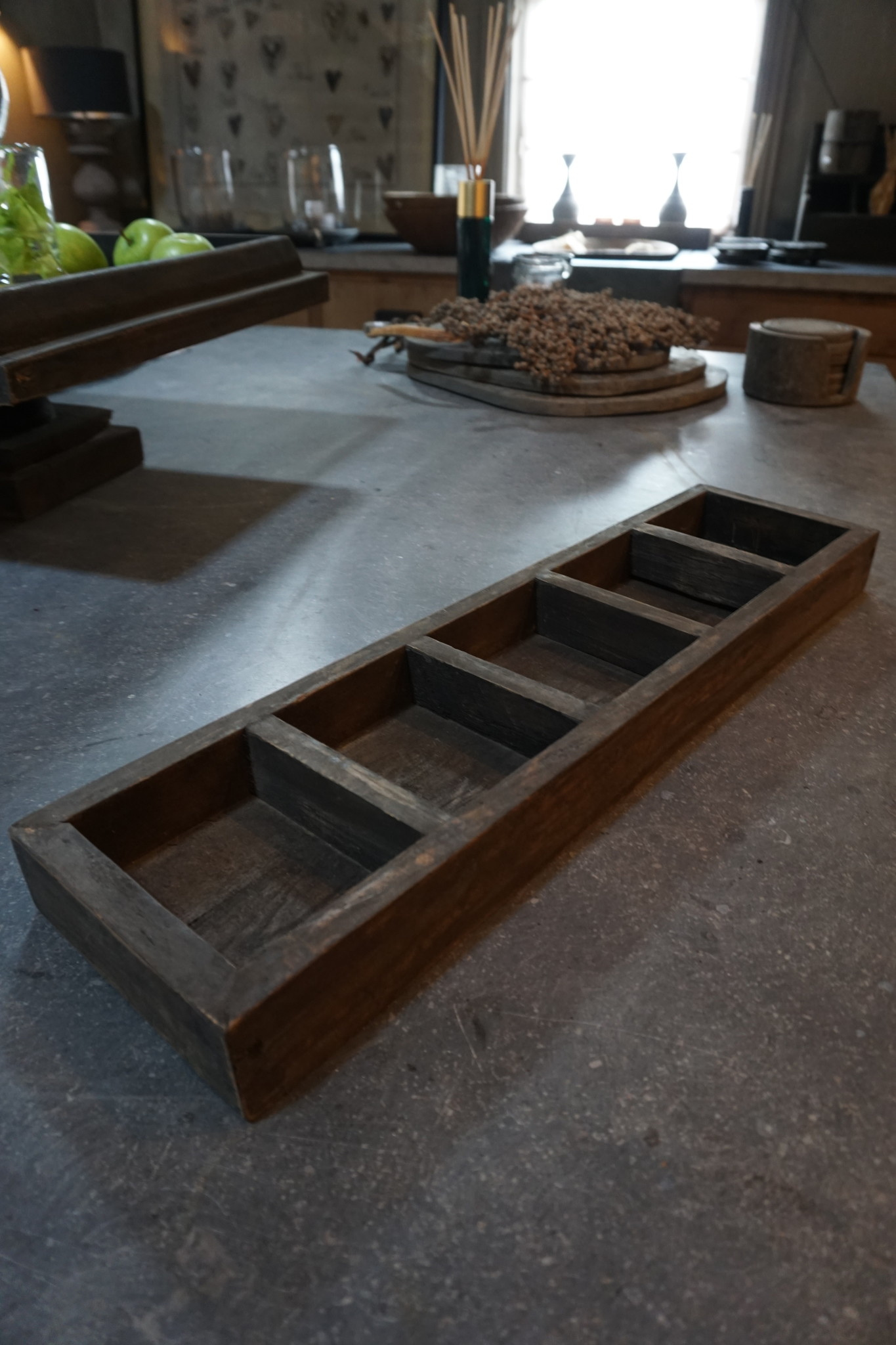 Rene Houtman Serveerplank/Accessoires Oud Hout L60xB15,5xH5 cm