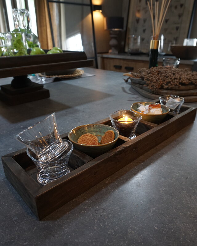 Rene Houtman Serveerplank/Accessoires Oud Hout L60xB15,5xH5 cm