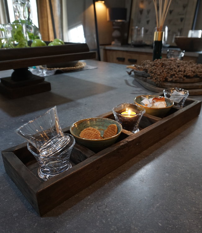 Rene Houtman Serveerplank/Accessoires Oud Hout L60xB15,5xH5 cm