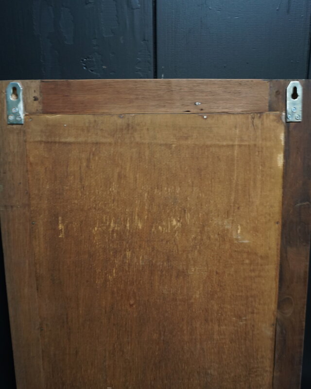 Rene Houtman Spiegel Hout Old Black L75 x B40 x D3 cm