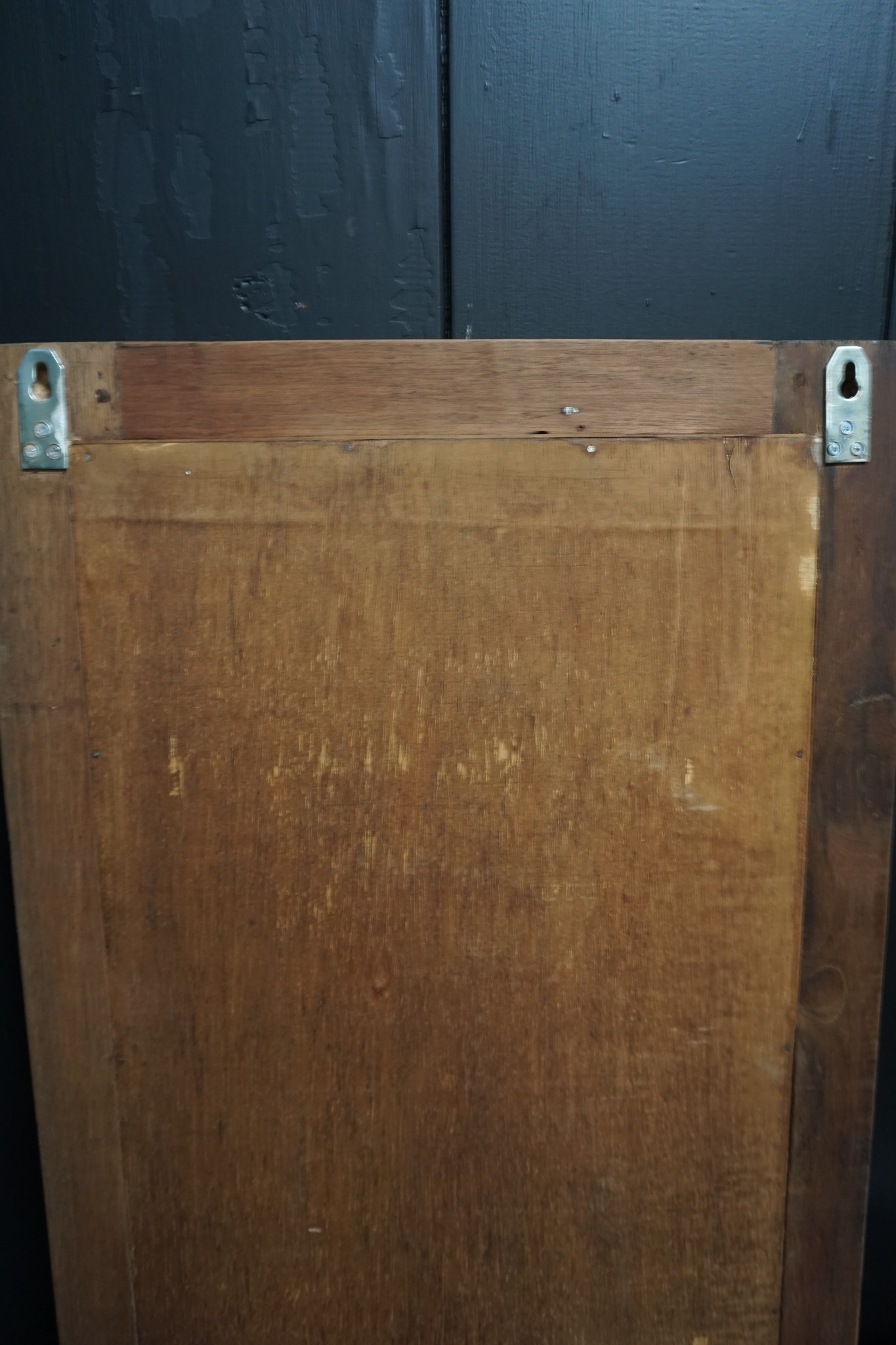 Rene Houtman Spiegel Hout Old Black L75 x B40 x D3 cm