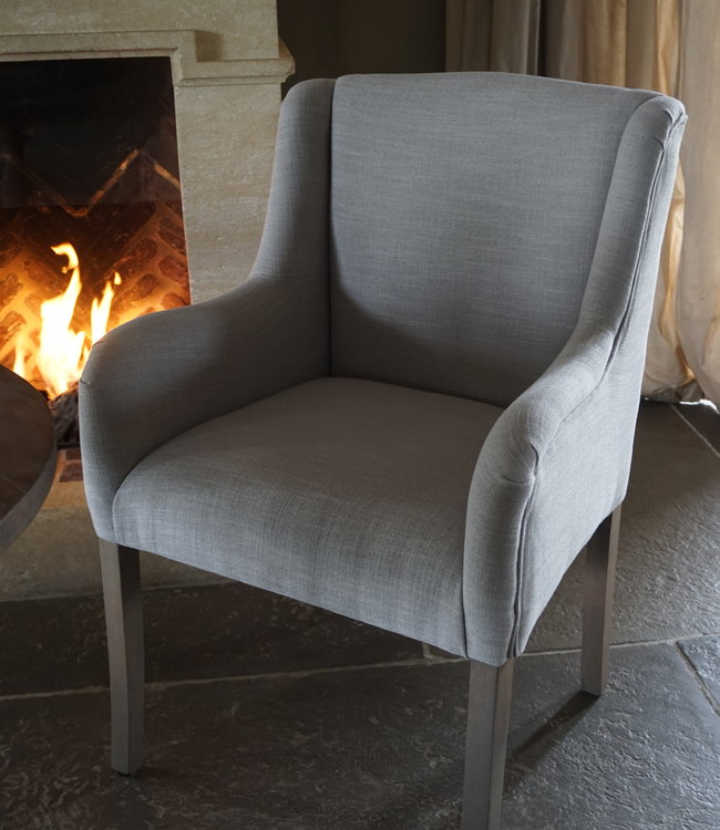 Rene Houtman Eetkamerstoel Landelijk Kim Stof