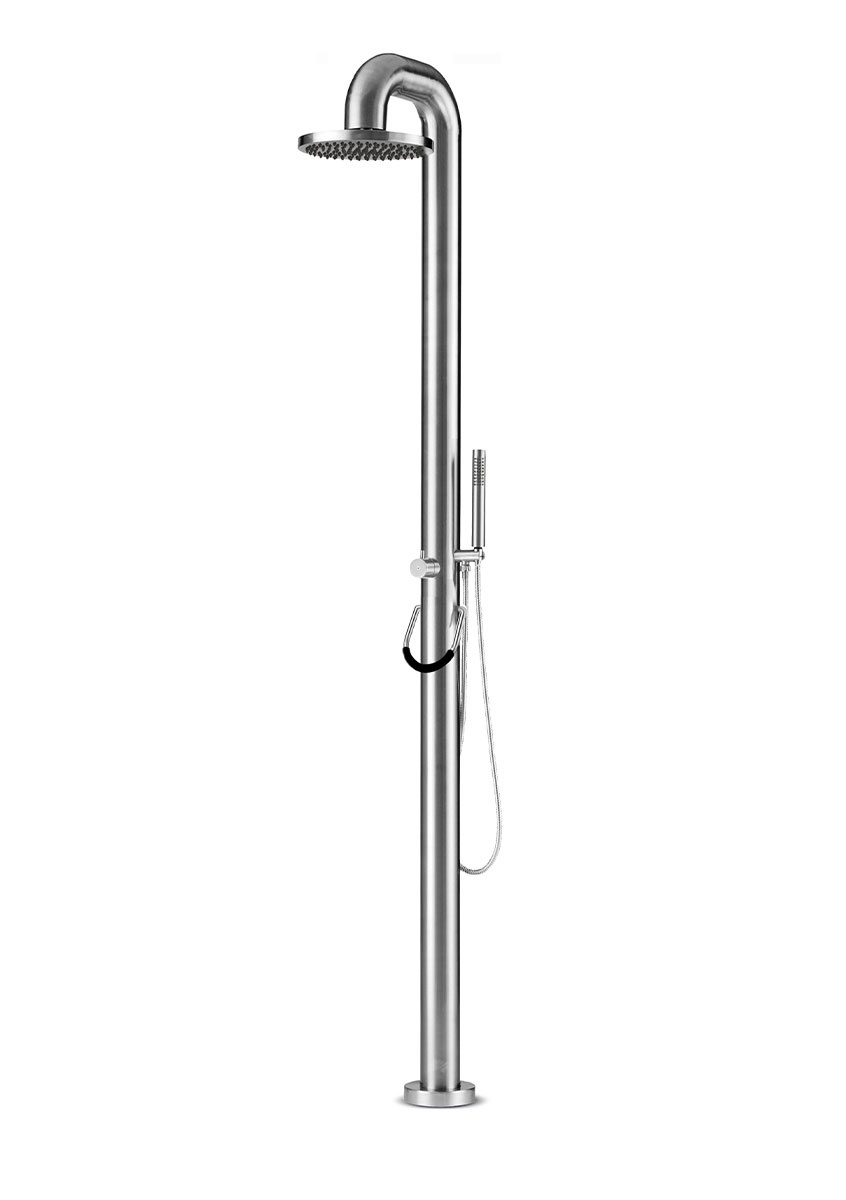 JEE-O Fatline Vrijstaande Douche 02 | Met Eengreep-mengkraan en Handdouche | H230 cm