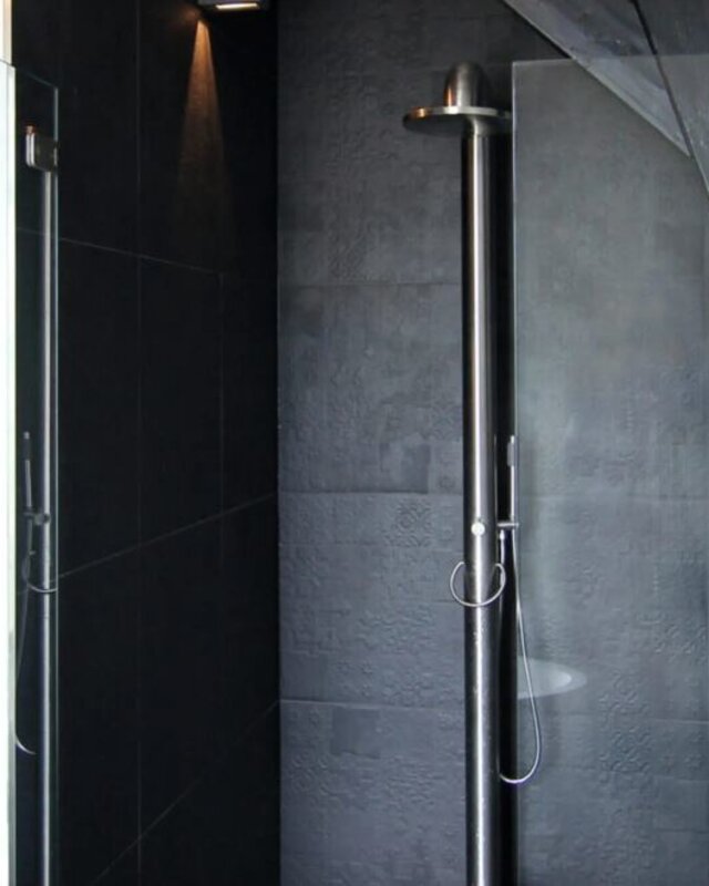 JEE-O Fatline Vrijstaande Douche 02 | Met Eengreep-mengkraan en Handdouche | H230 cm