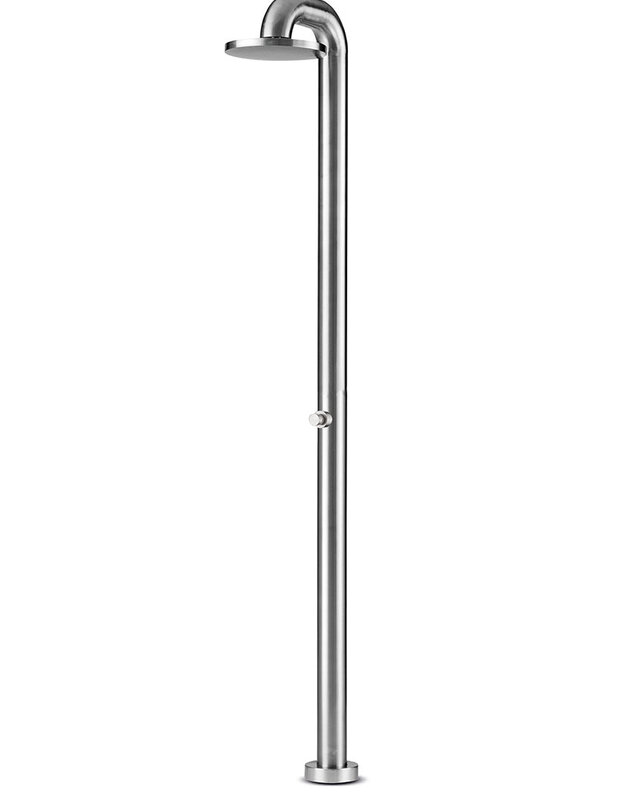 JEE-O Fatline Vrijstaande Douche Push | Met Eco Drukknop | H229,8 cm