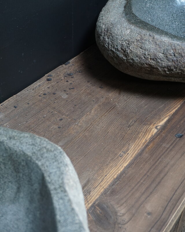 Rene Houtman Badkamermeubel Bert Oud Hout Wagonplanken – Kies Afmeting