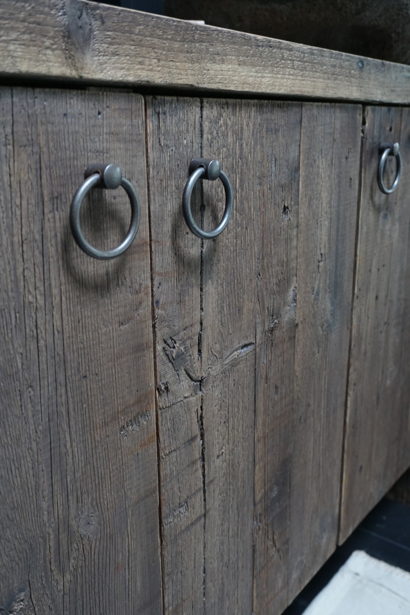 Rene Houtman Badkamermeubel Bert Oud Hout Wagonplanken – Kies Afmeting