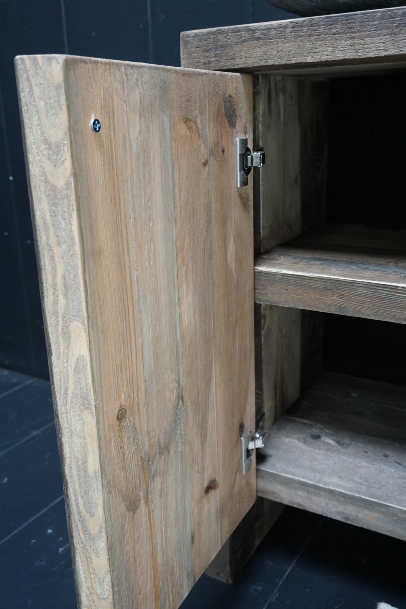 Rene Houtman Badkamermeubel Bert Oud Hout Wagonplanken – Kies Afmeting