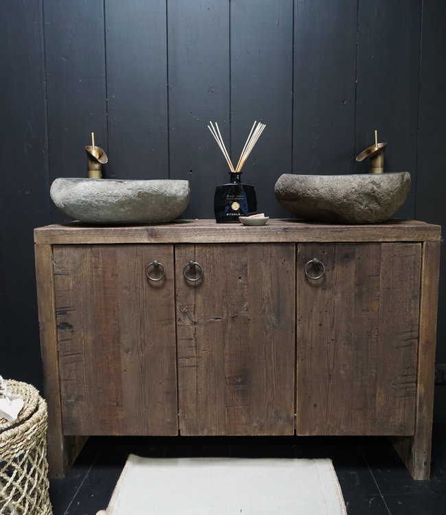 Rene Houtman Badkamermeubel Bert Oud Hout Wagonplanken – Kies Afmeting