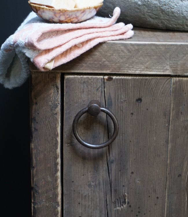 Rene Houtman Toiletmeubel Jur Oude Wagondelen H90xB40 cm