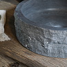 Rene Houtman Hardstenen Opzetwastafel Rond - L40 cm Rene Houtman Hardstenen Opzetwastafel Rond - L40 cm
