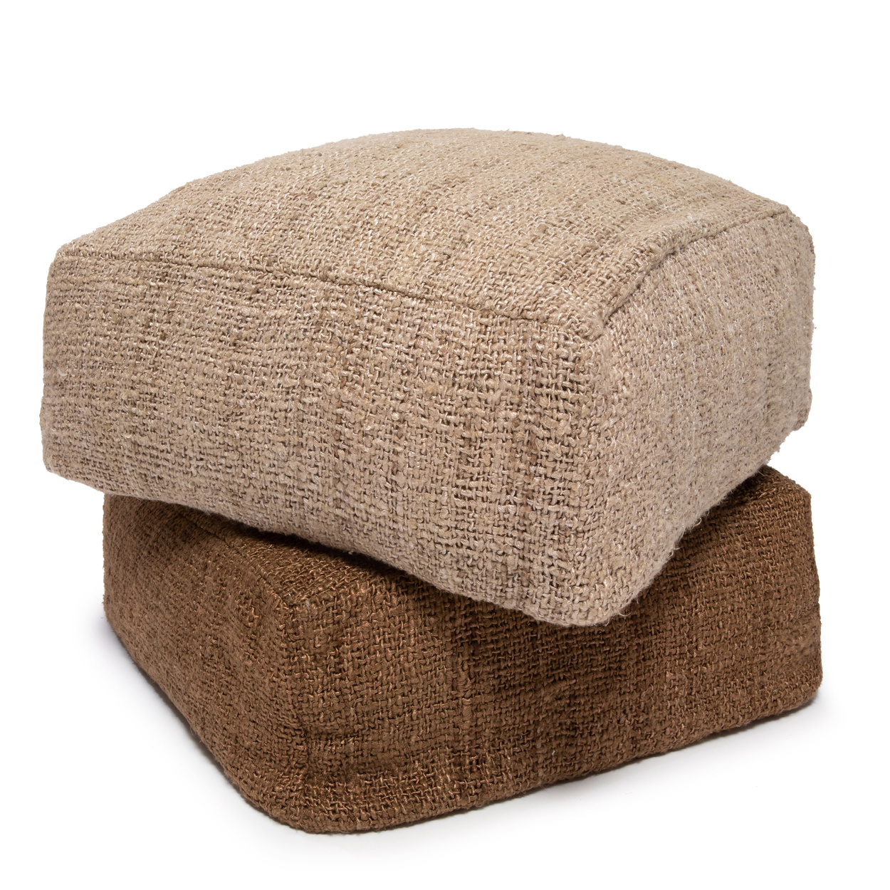 Bazar Bizar The Oh My Gee Pouffe - Bruin - L60 x H25 cm