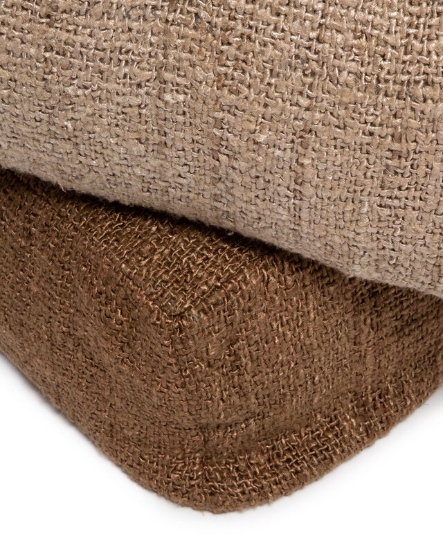 Bazar Bizar The Oh My Gee Pouffe - Bruin - L60 x H25 cm