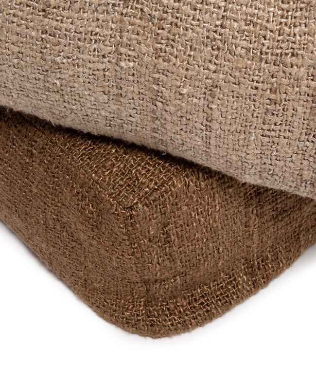 Bazar Bizar The Oh My Gee Pouffe - Bruin - L60 x H25 cm