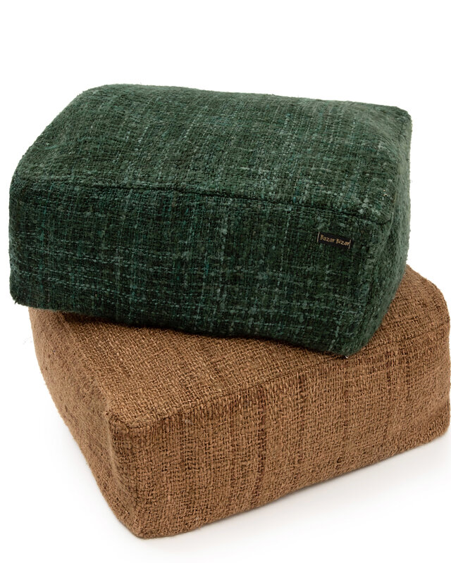 Bazar Bizar The Oh My Gee Pouffe - Bos Groen