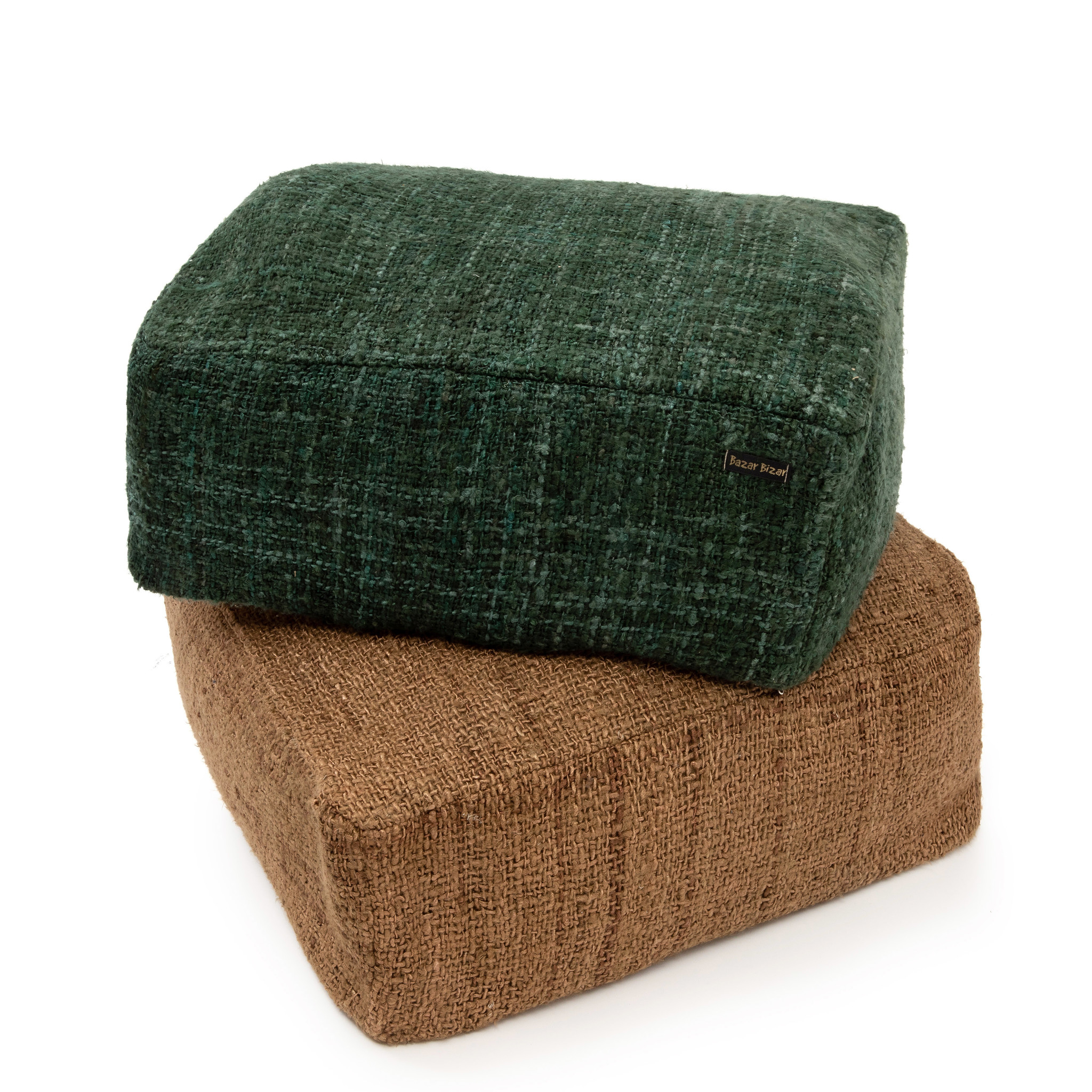 Bazar Bizar The Oh My Gee Pouffe - Bos Groen