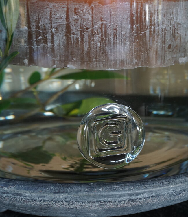 Gommaire Windlicht Tony - Large - H30 x D25 cm