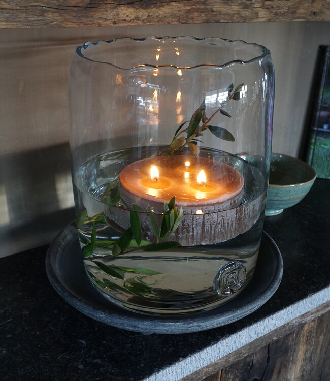 Gommaire Windlicht Tony - Large - H30 x D25 cm