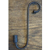 Glashaak/kaarshouder  Donkerbruin 30 cm