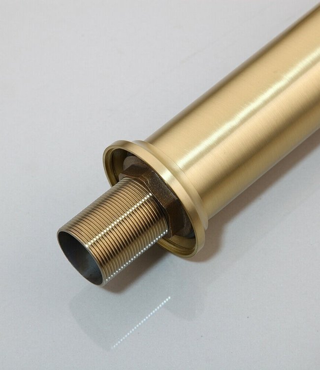 Rene Houtman Opzetkraan Geborsteld Goud H335 mm