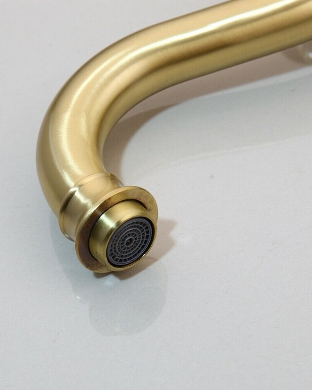 Rene Houtman Opzetkraan Geborsteld Goud H335 mm