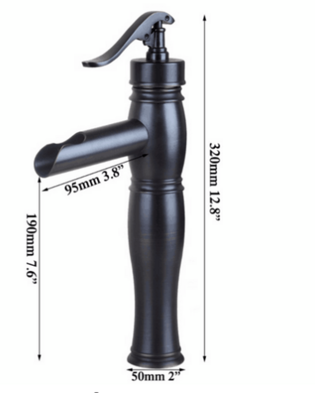 Rene Houtman Donkere Watervalkraan - H32 cm