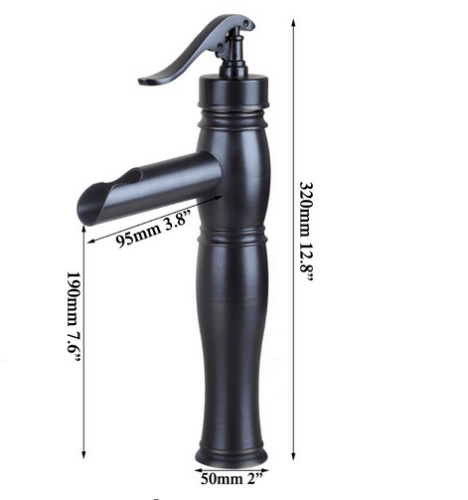 Rene Houtman Donkere Watervalkraan - H32 cm