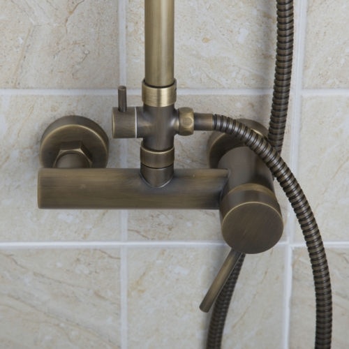 Rene Houtman Bronzen Opbouw Douche - Met Handdouche