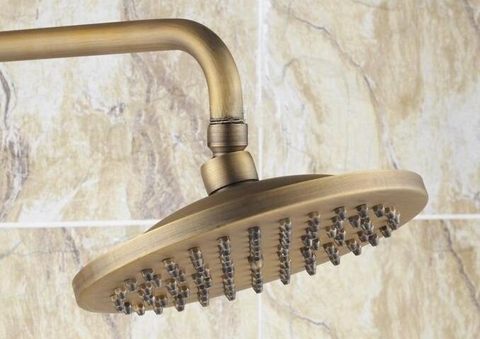 Rene Houtman Bronzen Nostalgische Douche-set - Met Handdouche