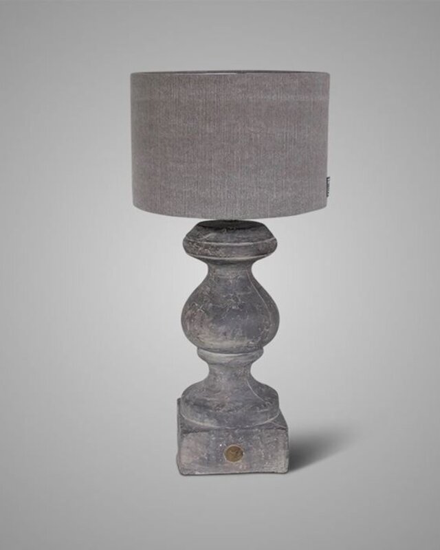 Brynxz Baluster Tafellamp - H50 cm - Inclusief Lampenkap