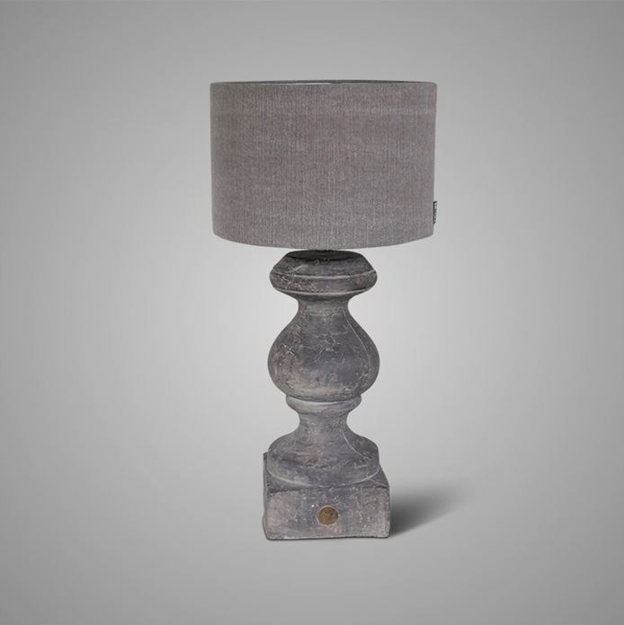 Brynxz Baluster Tafellamp - H50 cm - Inclusief Lampenkap