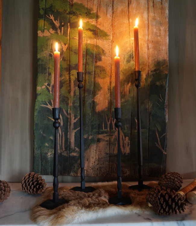 Brynxz Metalen Kandelaar Dinerkaars H54 of H35 cm