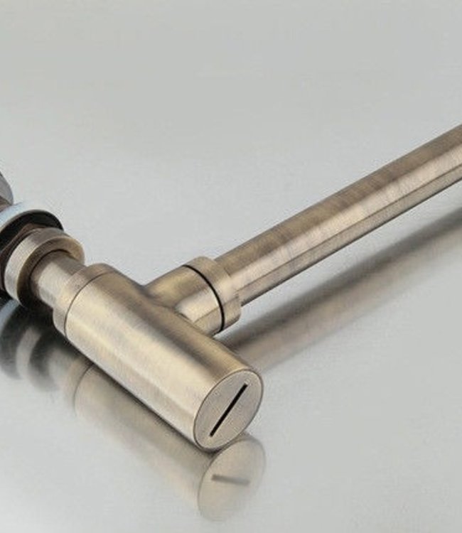 Rene Houtman Bronzen Sifon Met Pop-Up Afvoer & Overloop